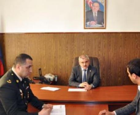 Начальник Госслужбы по мобилизации провел прием граждан